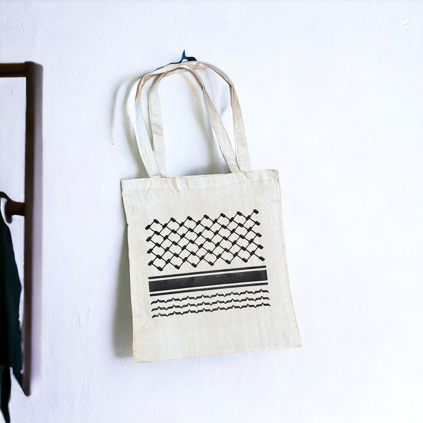 Palaestinian Keffiyeh Tote Bag